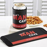  Man Cave© Personalized Can & Bottle Wrap 