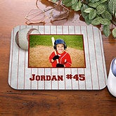 His Team© Personalized Photo Mouse Pad