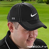 Personalized Golf Hats - Nike Dri-FIT with Monogram - 8600