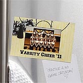Cheer!© Personalized Basketball Magnet Frame