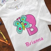 Personalized Girls Clothing - Alphabet Animals - 8635