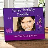 Birthday Girl Personalized Picture Frames - 8643