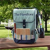 Personalized Wine & Cheese Picnic Tote - 8652