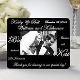 Personalized Wedding Favor Picture Frame - Mr & Mrs - 8690