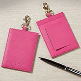 Personalized Leather Luggage Tags for Women - 8745
