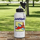 Airplane© Personalized Water Bottle