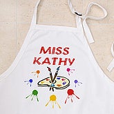 Art Time! Teacher Personalized Teacher Apron