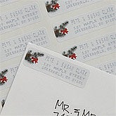 Personalized Writing In The Snow Return Address Labels - 8981