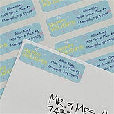 Dazzling Snowflake© Return Address Labels