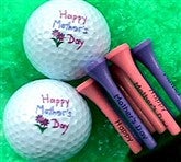 Happy Mother's Day Golf Ball & Tee Set