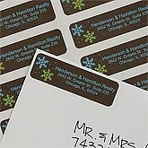 Personalized Business Card Calendar Return Address Labels - 9031