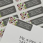 Dots Of Christmas© Return Address Labels