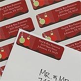 Ornament Greetings© Return Address Labels