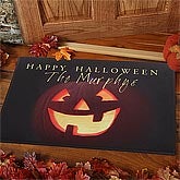 Jack-O-Lantern© Personalized Doormat