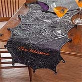 Personalized Spider Web Table Runner