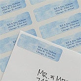 Personalized Happy Hanukkah Return Address Labels - 9145