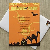 Personalized Halloween Party Invitations - Halloween Bash - 9151