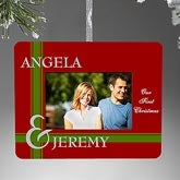 Personalized Photo Frame Christmas Ornament - To Love You - 9210