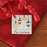Personalized Christmas Gift Tags - Christmas Ornaments - 9253