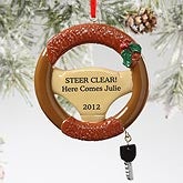 Steer Clear© Personalized Ornament