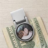 Personalized Photo Money Clip - 9379D