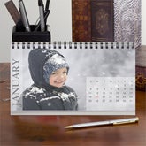 Personalized Photo Desk Calendars - Any 12 Months - 9405