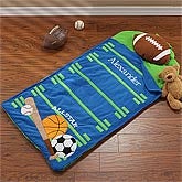 Personalized Kids Sleeping Bag - Sports Nap Mat - 9408
