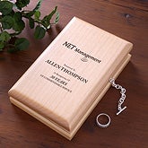 Personalized Corporate Engraved Logo Valet Box