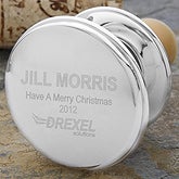 Personalized Corporate Engraved Logo Metal Wine Stopper - 9469