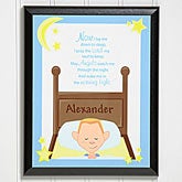 Personalized Bedtime Prayer Wall Plaque for Kids - 9536