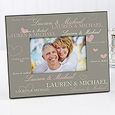 Personalized Picture Frames - Just The Two Of Us - 9598 Personalized Picture Frames - Just The Two Of Us - 9598