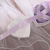 Bridesmaid Custom Favor Ribbon