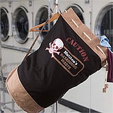 Personalized College Laundry Bags - Hazardous Waste - 9788
