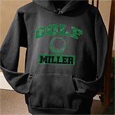 Personalized Black Sports Sweatshirt for Kids