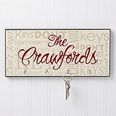 Personalized Key Rack - Don't Forget - 9797