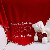 Little Sweethearts Fleece Blanket