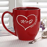 You Warm My Heart Bistro Mug