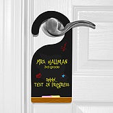 Teacher's Classroom© Door Knob Hanger