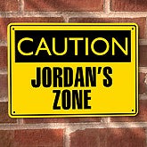 Caution!© Personalized Street Sign