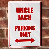 Parking Only© Personalized Street Sign