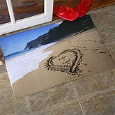 Our Paradise Island© Personalized Doormat