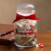 Personalized Corporate Engraved Logo Glass Jar - 9957