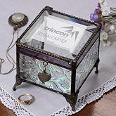 Personalized Corporate Engraved Logo Jewelry Box - 9964