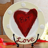 One Love, One Heart Keepsake Plate
