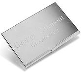 Silver Plated Business Card Case