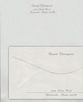 Monterey Sage Stationery Set With Blank Envelopes