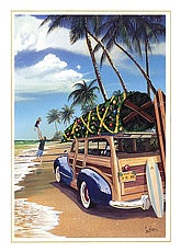 Beachfront Greetings  with <u>PRINTED</u> Envelopes