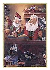 Checking The List  with <u>PRINTED</u> Envelopes