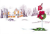 18th Hole  with <u>PRINTED</u> Envelopes