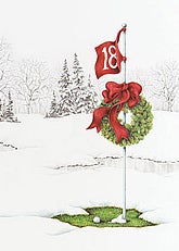 18th Hole  with <u>PRINTED</u> Envelopes